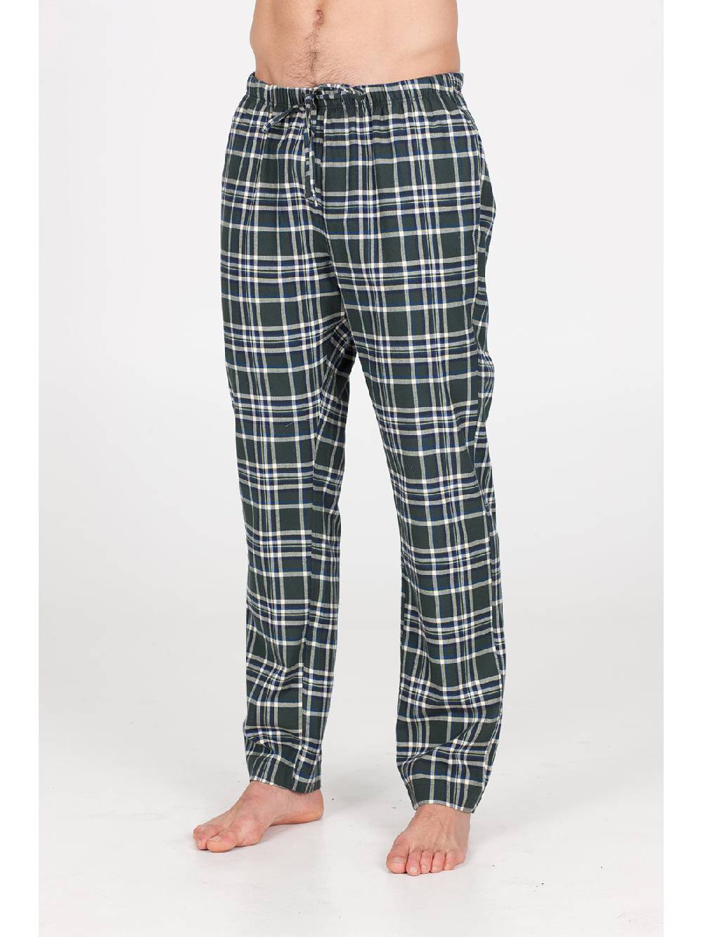 Julipet Pantalone in calda flanella di puro cotone Sottocosto