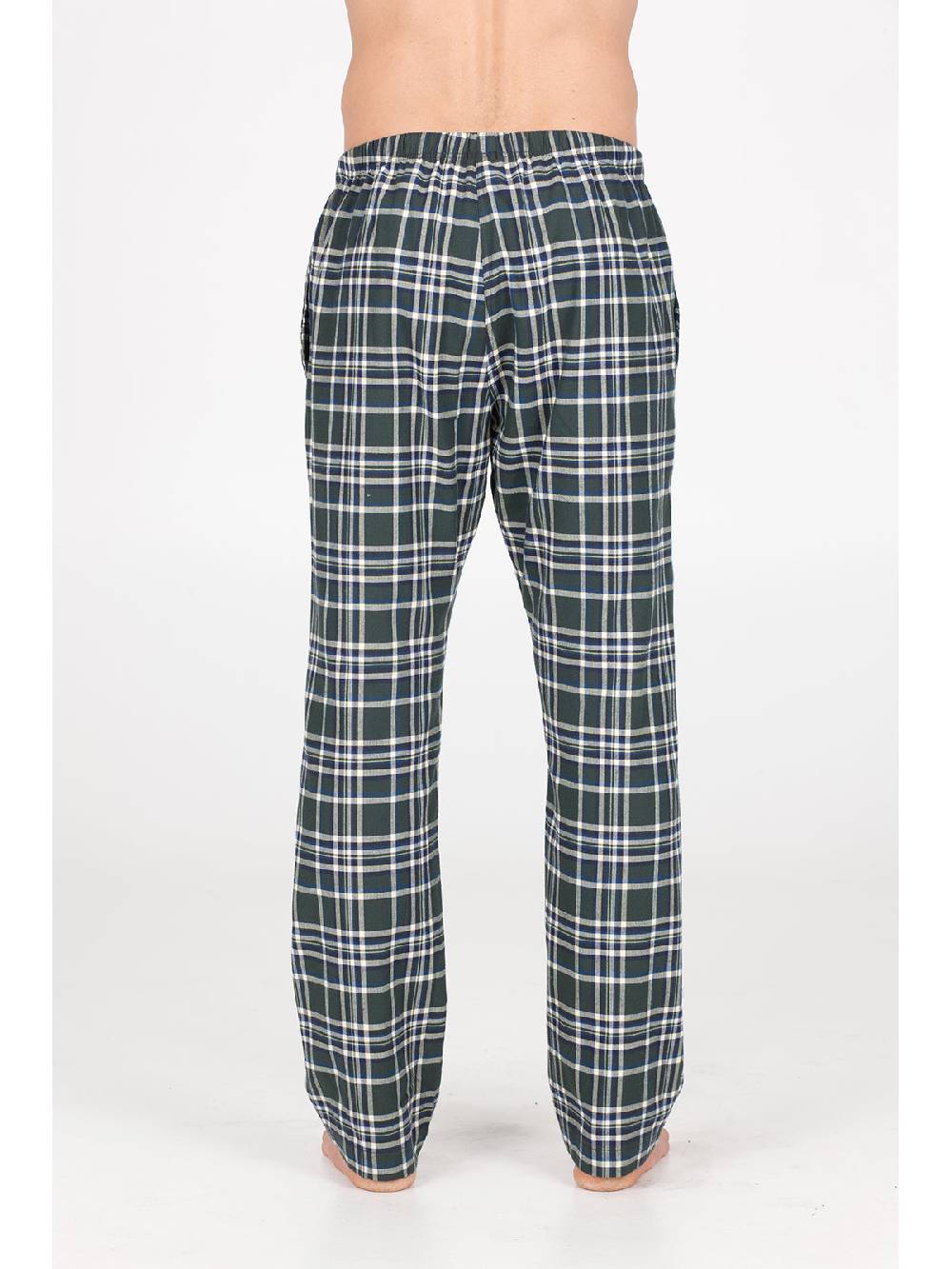 Julipet Pantalone in calda flanella di puro cotone Sottocosto