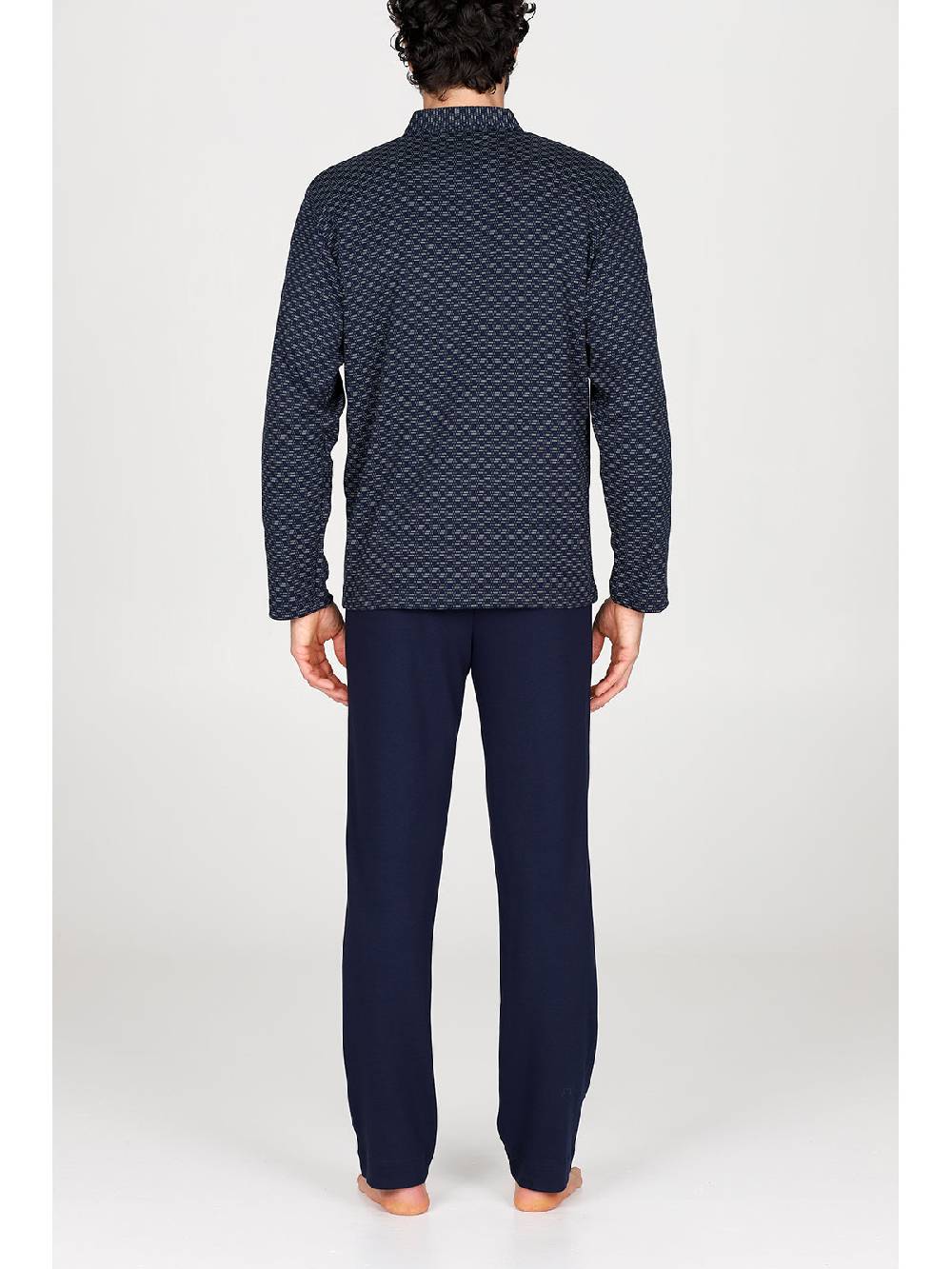 Julipet Pigiama cardigan in caldo interlock di puro cotone Latest stili