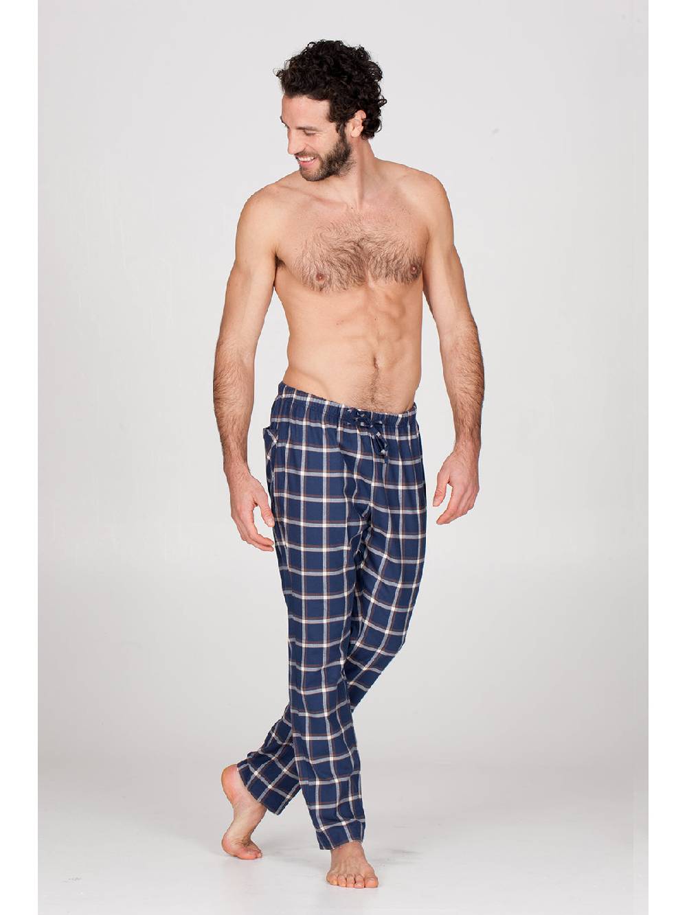 Julipet Pantalone in calda flanella di puro cotone Ultimi due giorni
