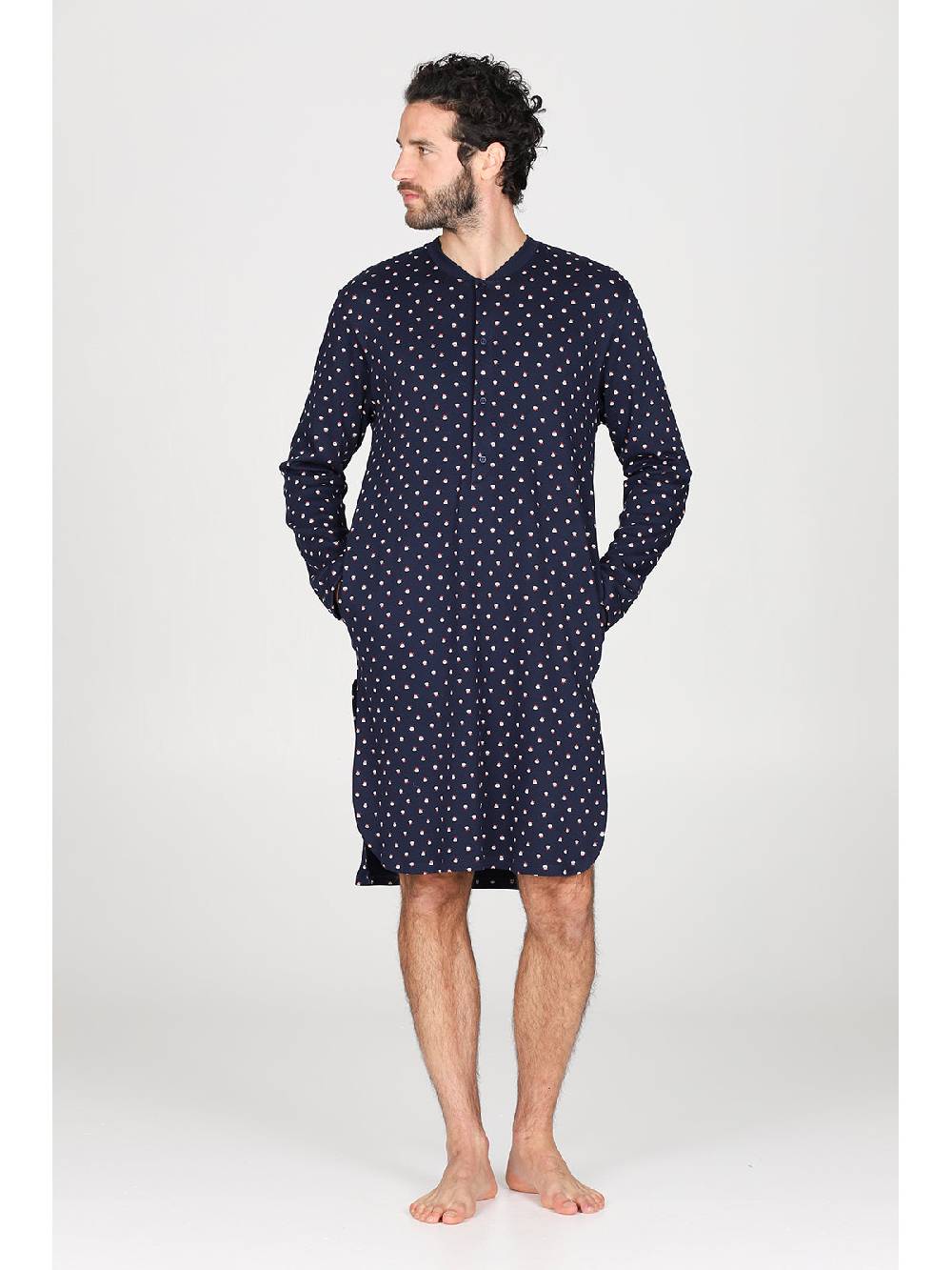 Julipet Camicia da notte in caldo interlock di puro cotone Fino al 65% di sconto