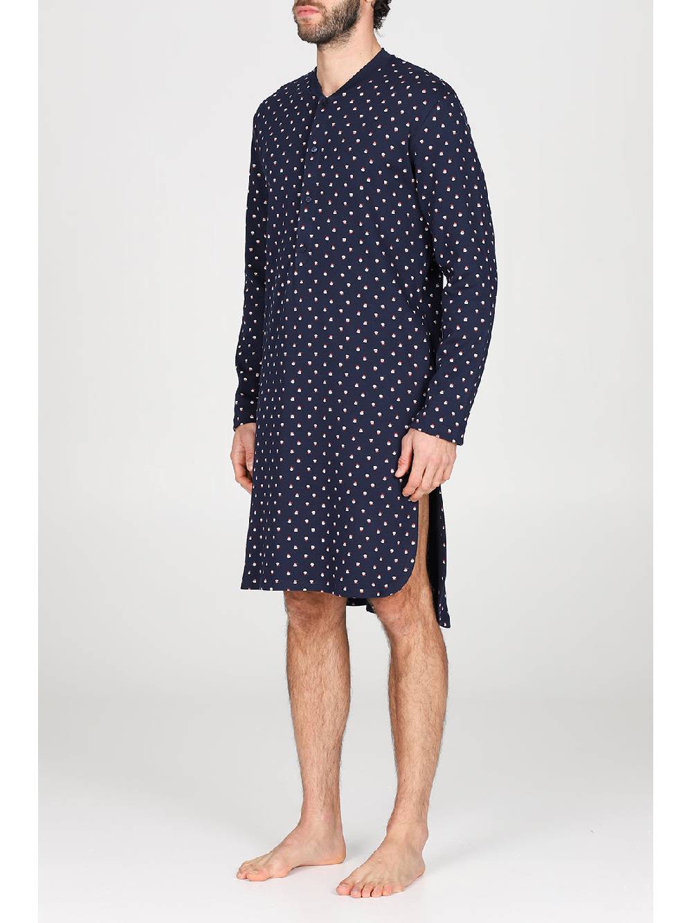 Julipet Camicia da notte in caldo interlock di puro cotone Fino al 65% di sconto
