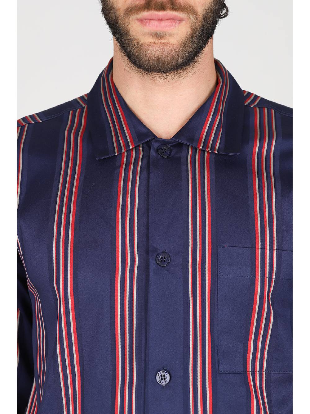 Julipet Pigiama cardigan in pregiato popeline di puro cotone Black Friday Prezzi