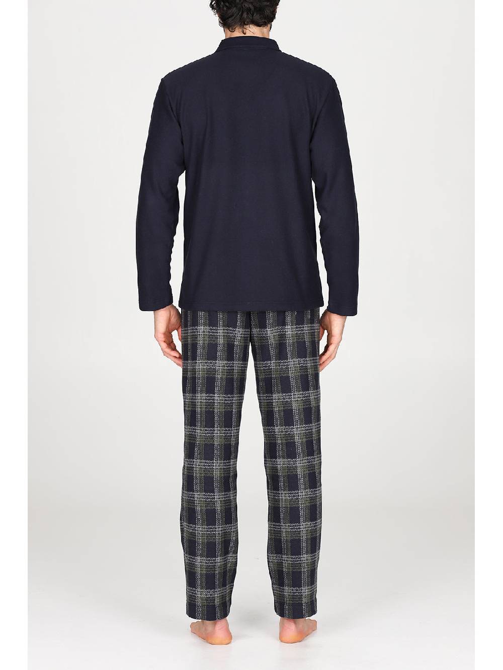 Julipet Pigiama cardigan in confortevole jacquard di cotone 50% di sconto per tempo limitato