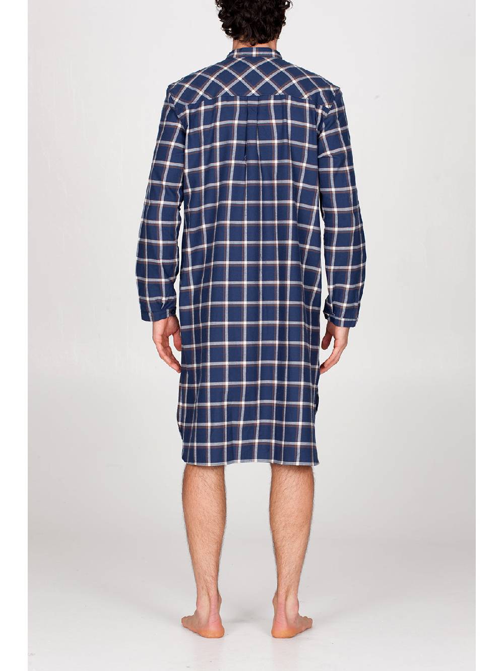 Julipet Camicia da notte in calda flanella di puro cotone Sconti questo mese