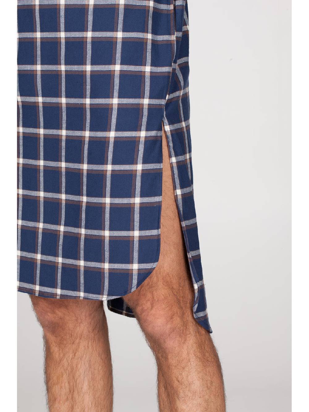 Julipet Camicia da notte in calda flanella di puro cotone Sconti questo mese