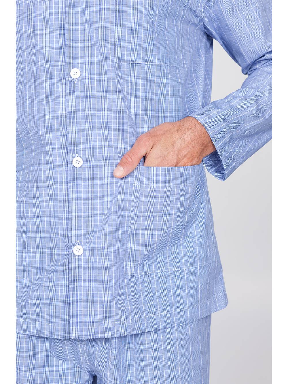 Julipet Pigiama cardigan in pregiato popeline Promozione