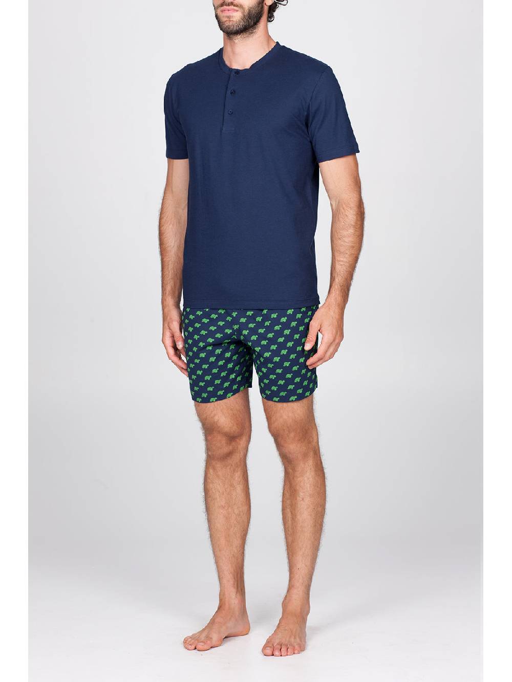 Julipet Pigiama corto artist edition in leggero jersey di puro cotone Negozi Online