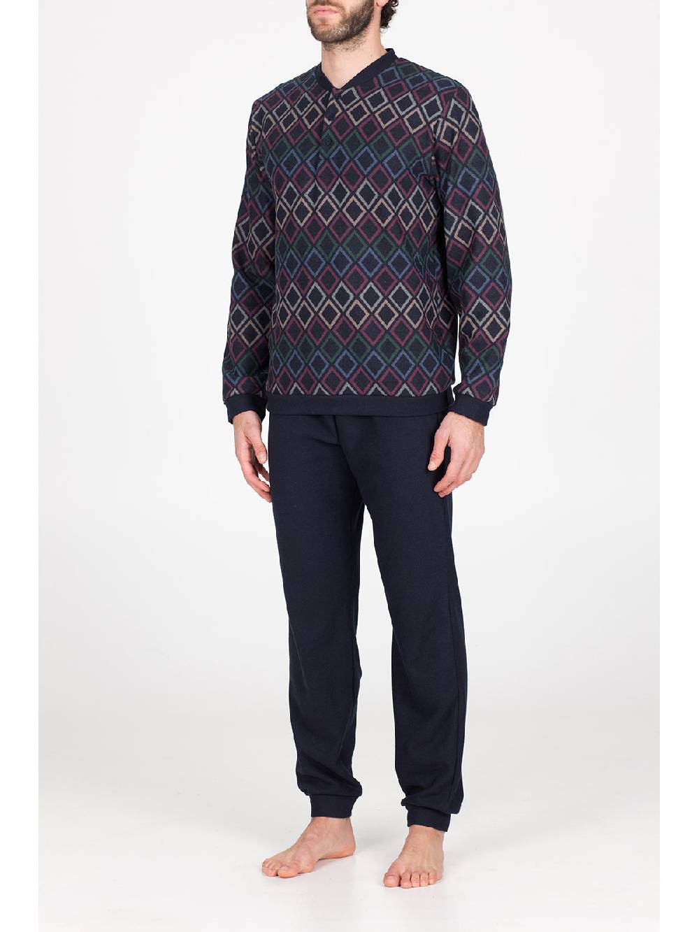 Julipet Pigiama in caldo jacquard di cotone Duty-free