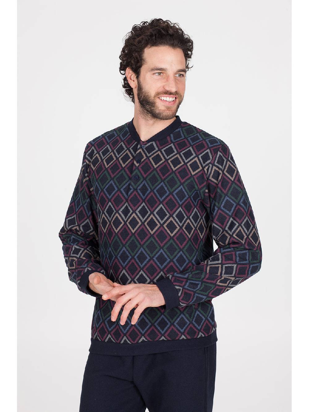 Julipet Pigiama in caldo jacquard di cotone Duty-free