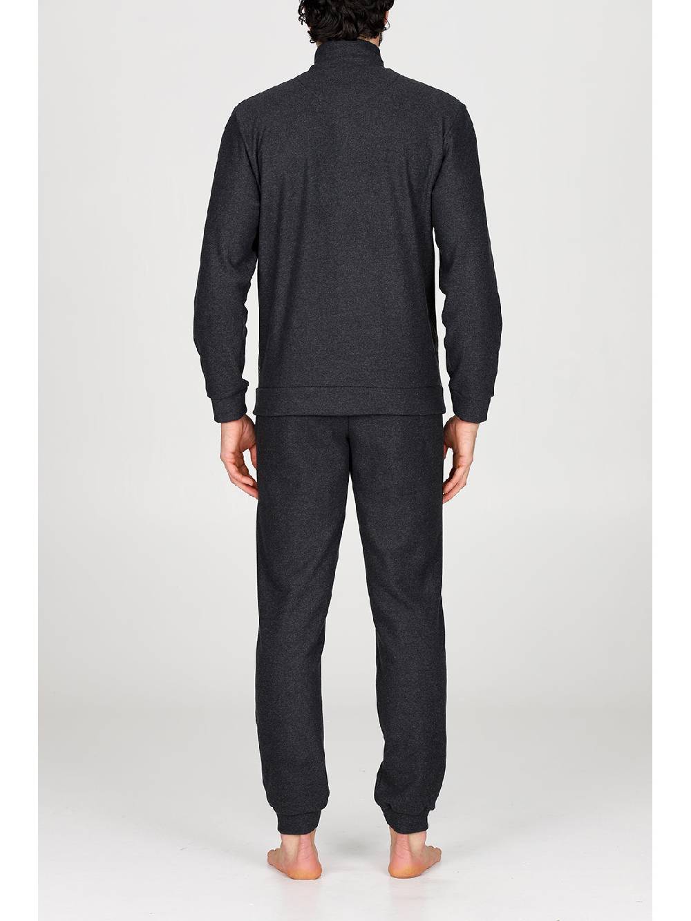 Julipet Pigiama con zip in confortevole jacquard di cotone Offerte
