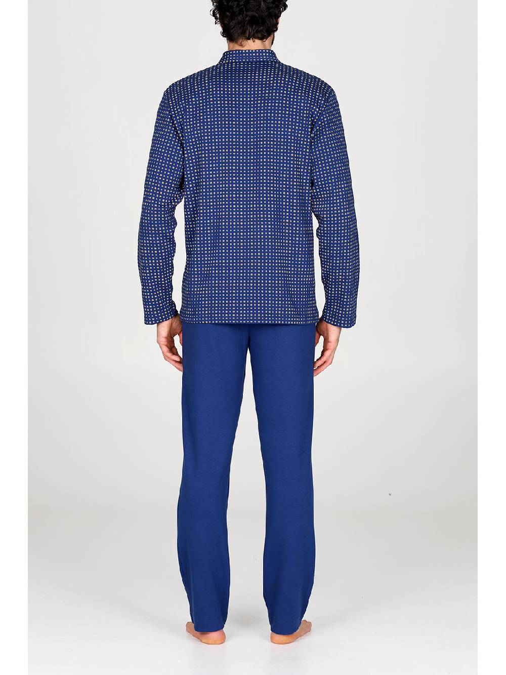 Julipet Pigiama cardigan in caldo interlock di puro cotone Vendita Economica