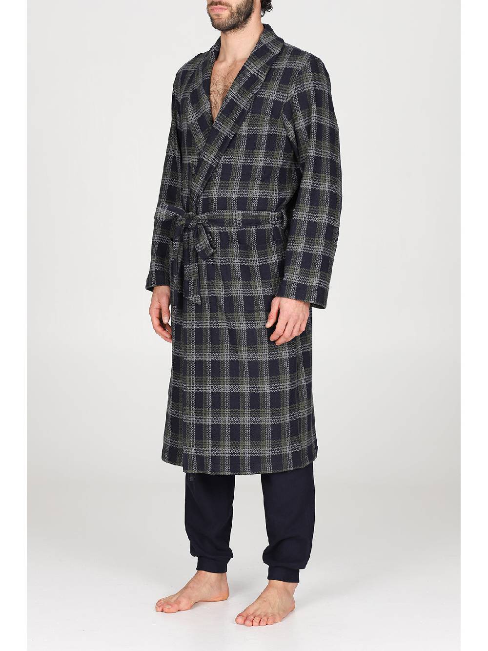 Julipet Vestaglia in confortevole jacquard di cotone Moda