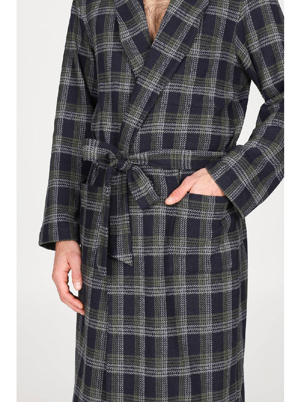 Julipet Vestaglia in confortevole jacquard di cotone Moda