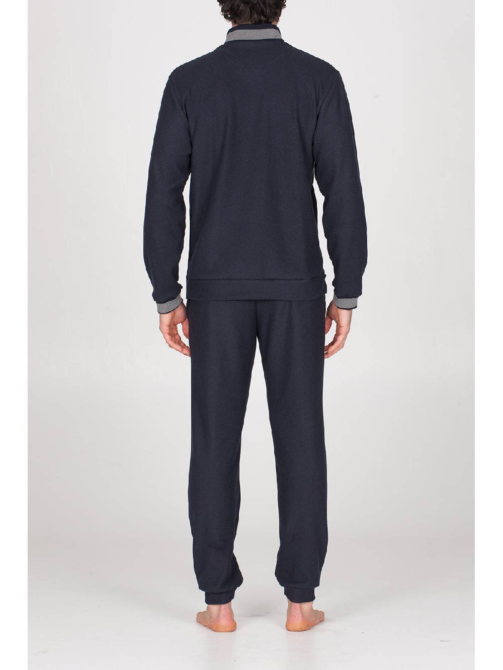 Julipet Tuta con zip in confortevole jacquard punto Milano Comprare a buon mercato