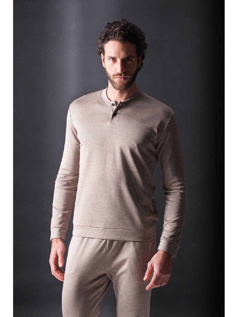 Julipet Pigiama in double jersey seta e cotone Grande vendita