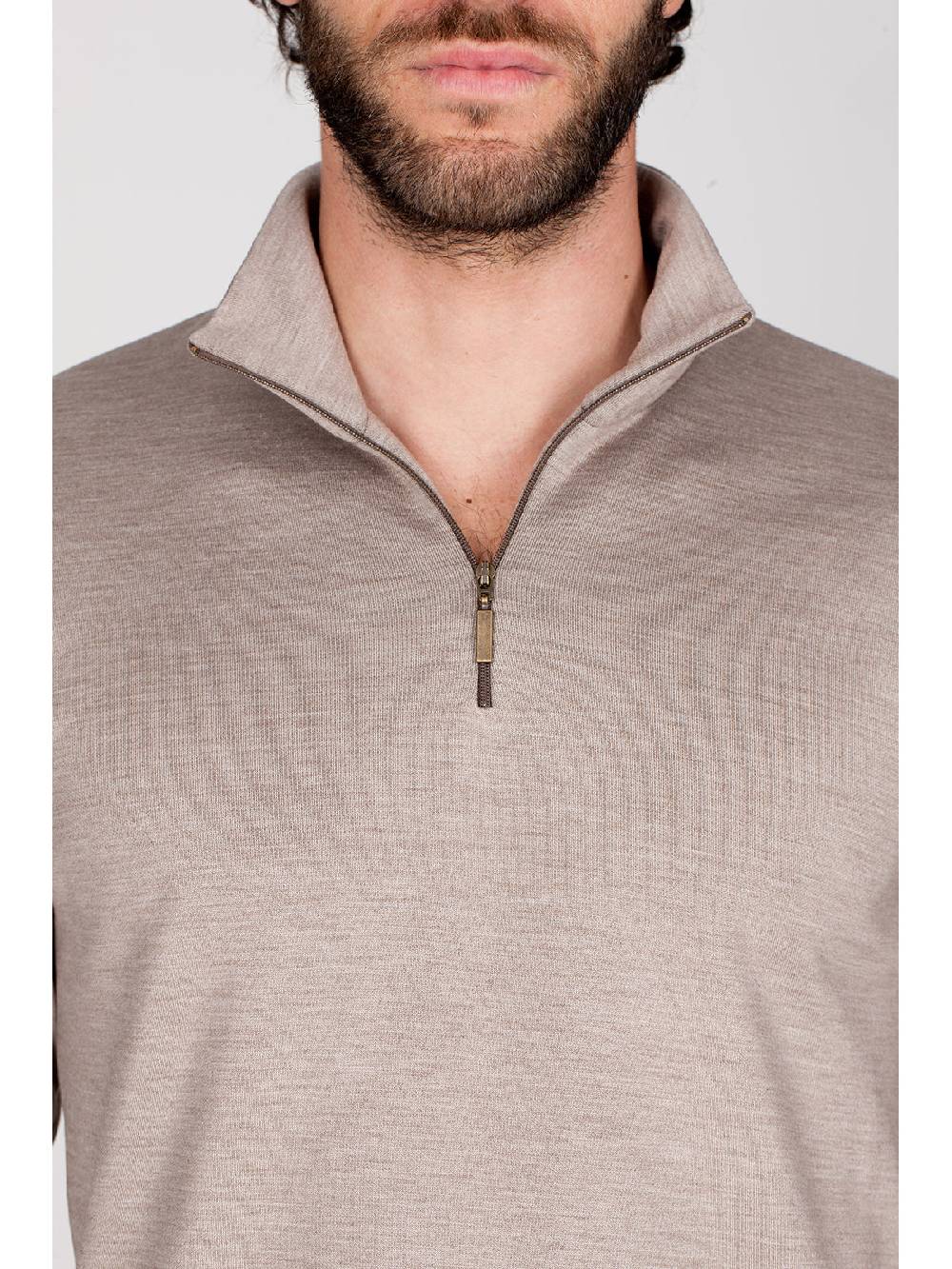 Julipet Pigiama con zip in double jersey seta e cotone Fornitura limitata