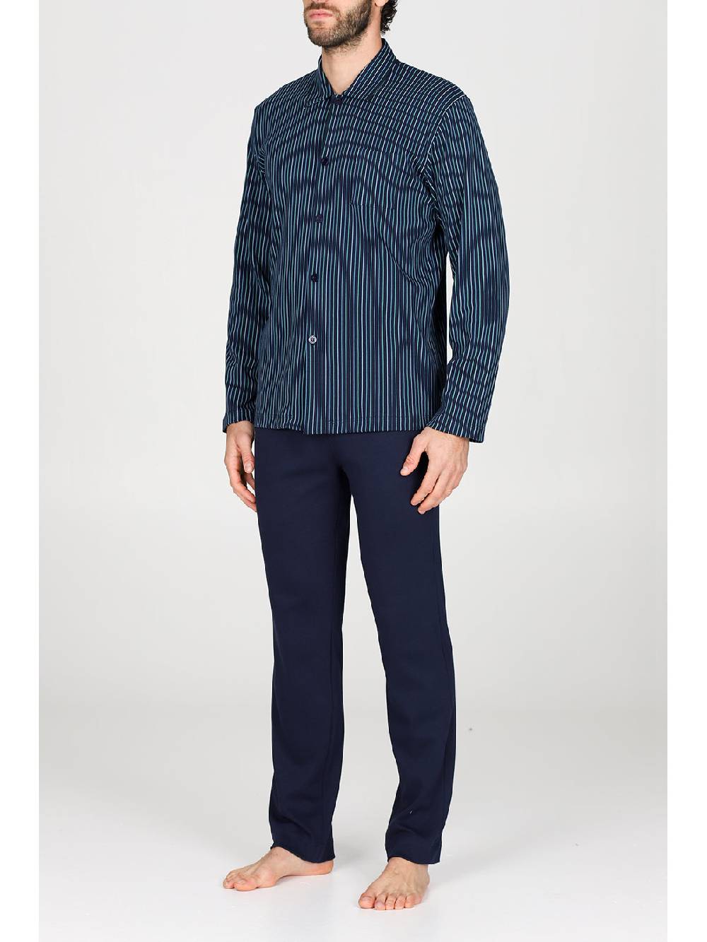 Julipet Pigiama cardigan in caldo interlock di puro cotone Shopping online