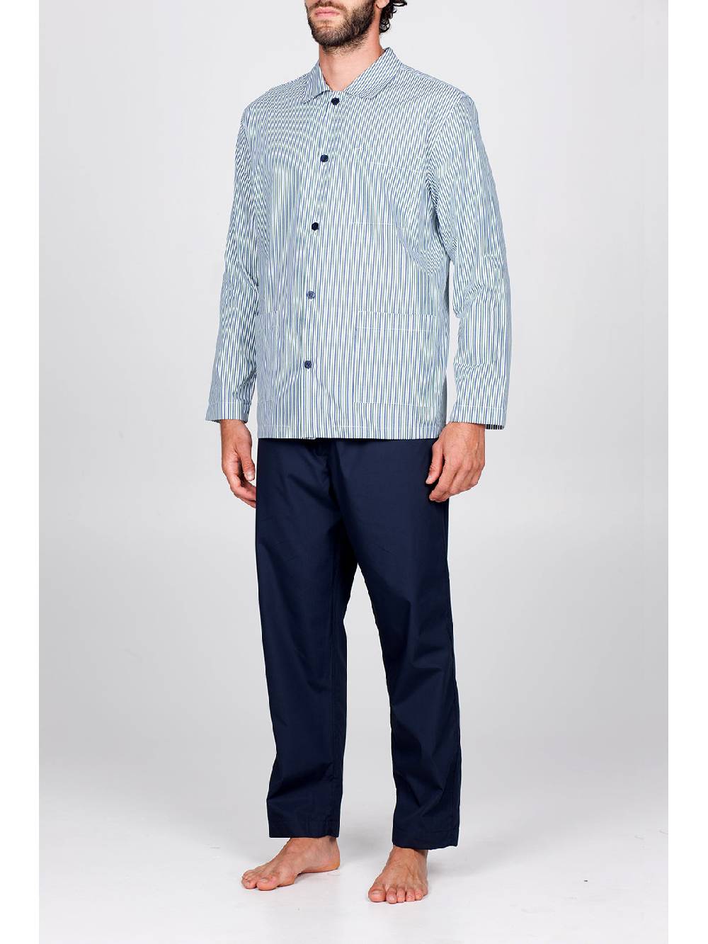 Julipet Pigiama cardigan in pregiato popeline Latest fashion
