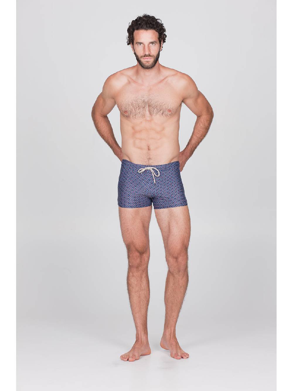 Julipet Boxer mare slim in micro-fantasia Black Friday Prezzi
