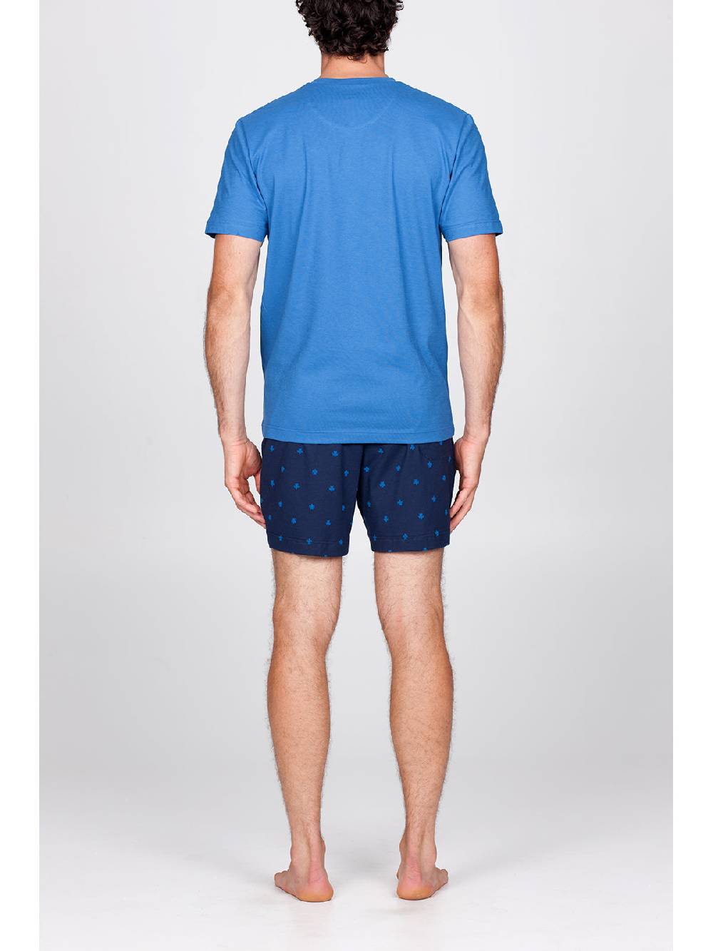 Julipet Pigiama corto artist edition in leggero jersey di puro cotone Duty-free