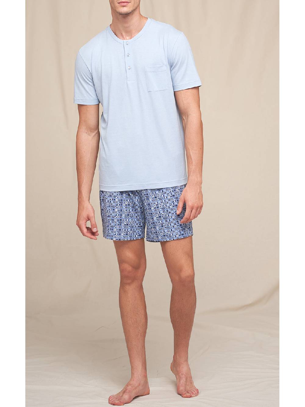 Julipet Pigiama corto in leggero jersey di puro cotone 50% di sconto per tempo limitato