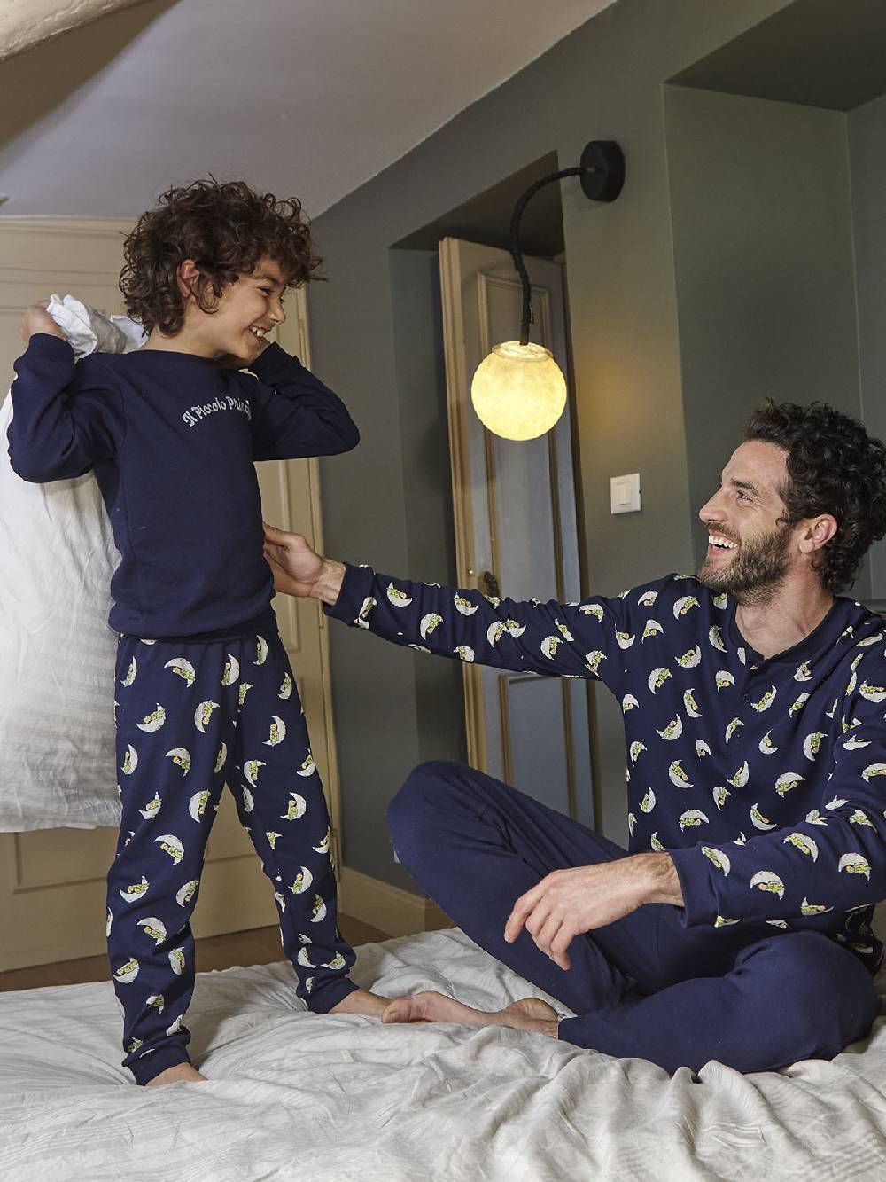 Julipet Pigiama linea baby artist edition in morbido interlock di puro cotone Consegna Veloce
