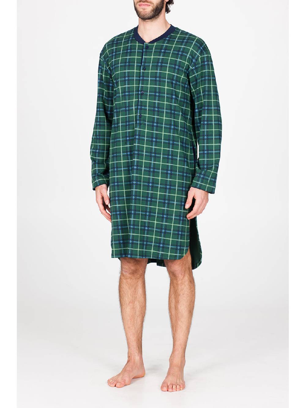 Julipet Camicia da notte in morbido interlock di puro cotone Shopping Online