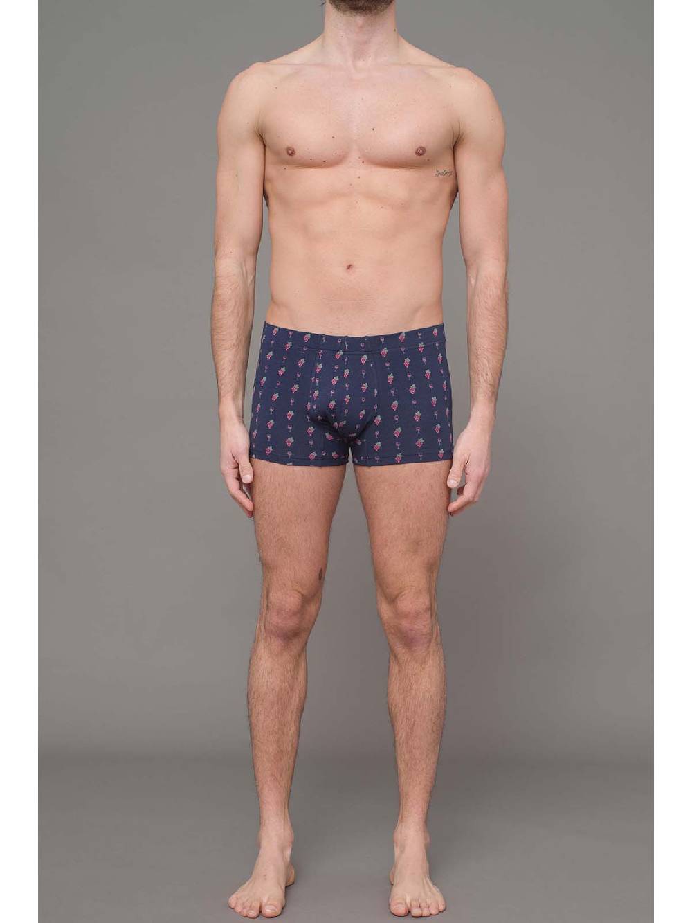 Julipet Boxer in cotone bielastico artist edition winewear Negozio