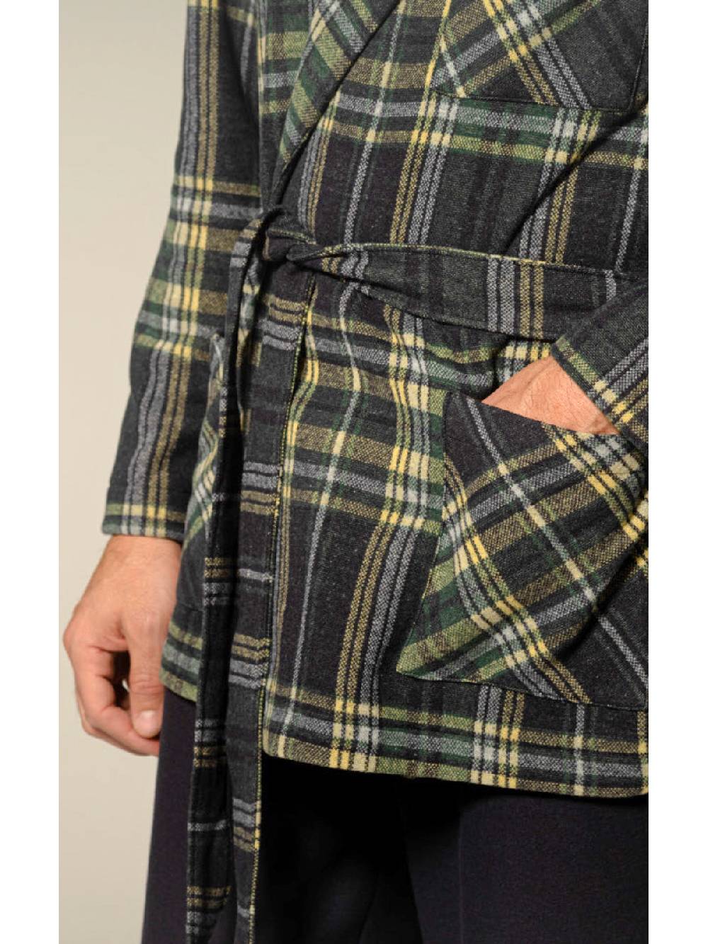 Julipet Giacca da camera in confortevole tessuto jacquard Moda