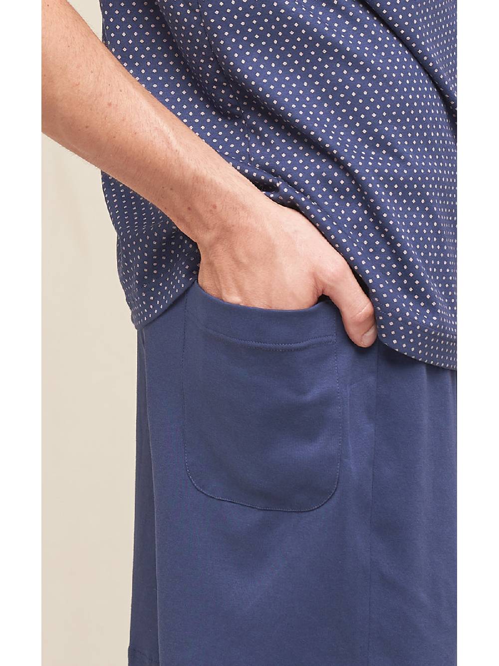Julipet Pigiama corto in leggero interlock di puro cotone stampato Bestseller