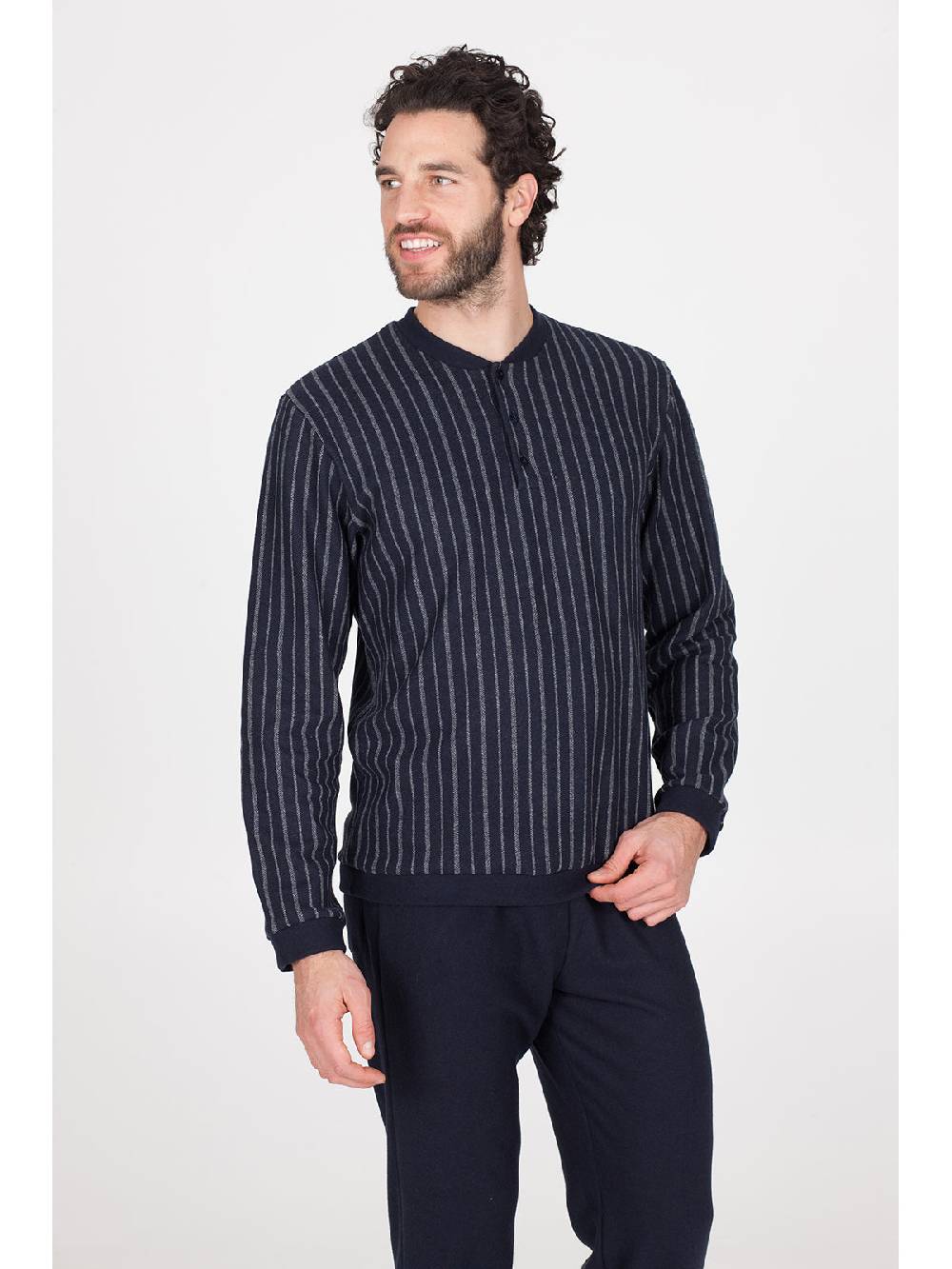 Julipet Pigiama in caldo jacquard di cotone Shopping Online