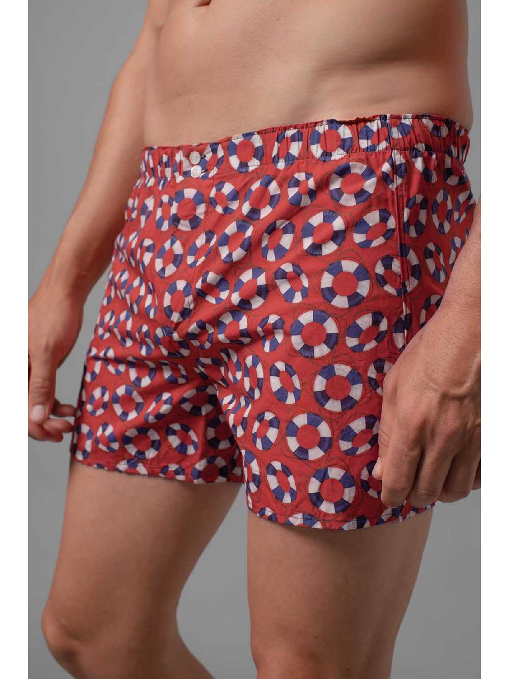 Julipet Boxer in pregiato tessuto navetta stampato Saldi Di Fabbrica