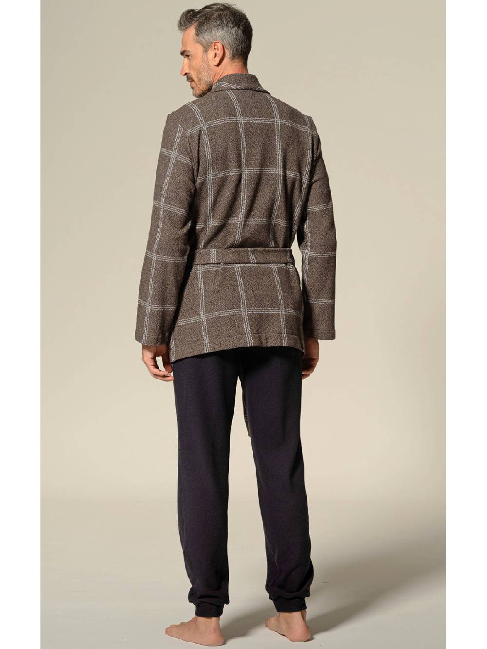 Julipet Giacca da camera in confortevole tessuto jacquard In Saldo