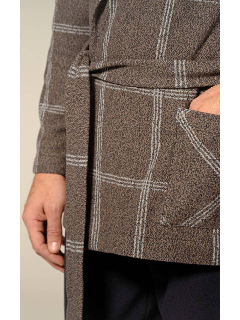Julipet Giacca da camera in confortevole tessuto jacquard In Saldo