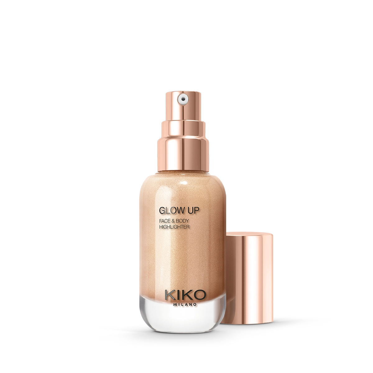 Kiko Milano glow up face and body highlighter Presa
