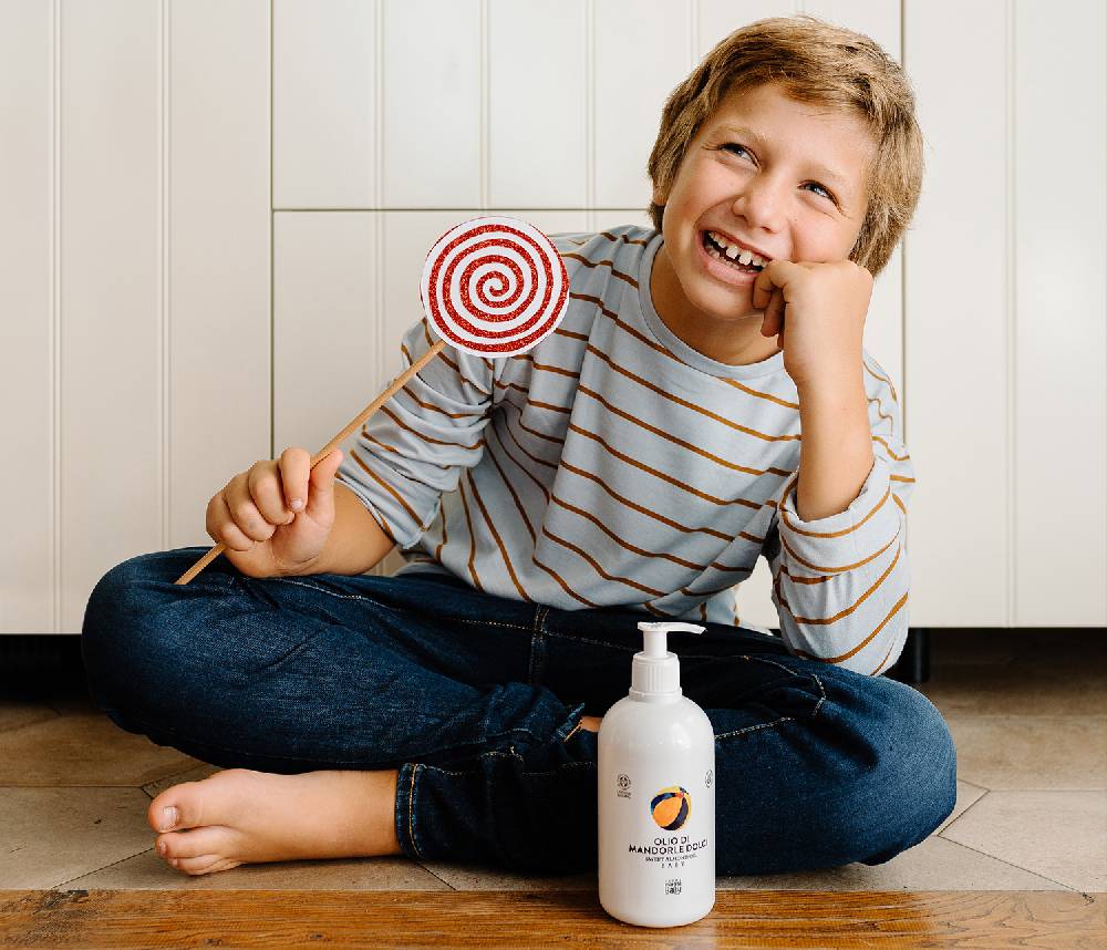 Linea Mammababy Olio di Mandorle Dolci BabyCosmos Natural Nuova