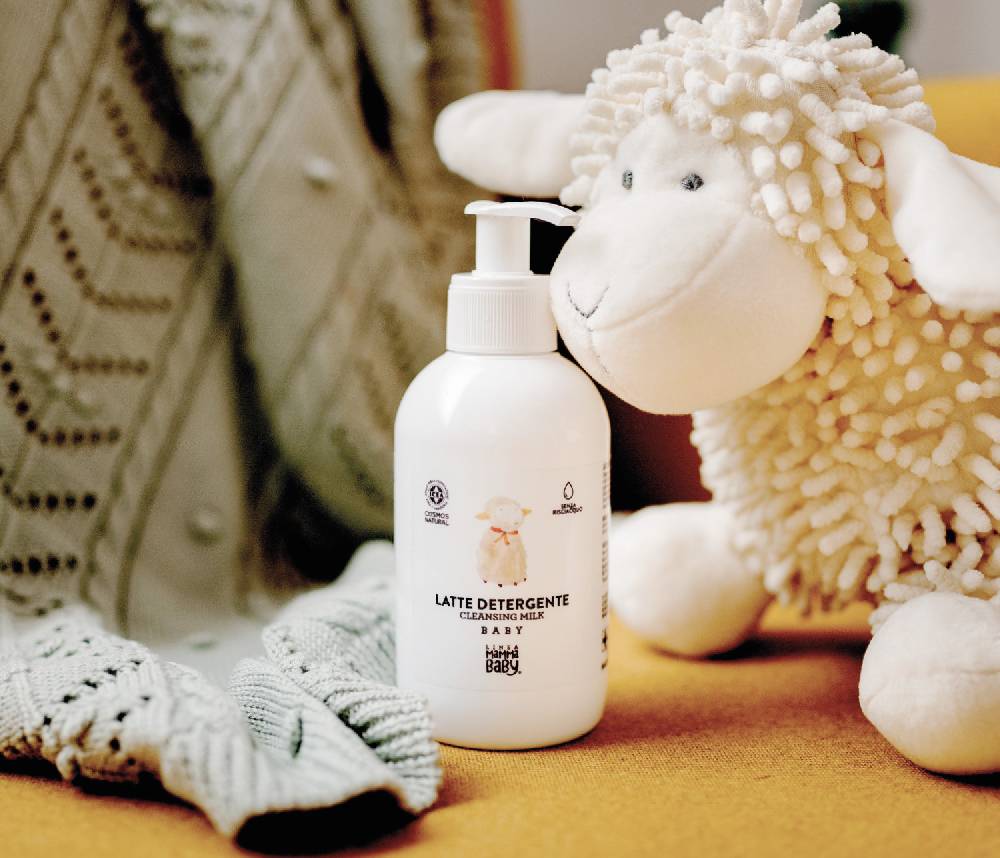 Linea Mammababy Latte Detergente Baby Senza RisciacquoCosmos Natural Qualità
