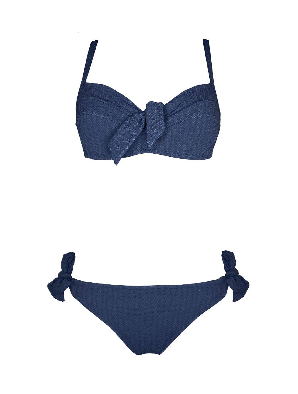 Olivia Gold Reggiseno a balconcino + Slip annodato 2025