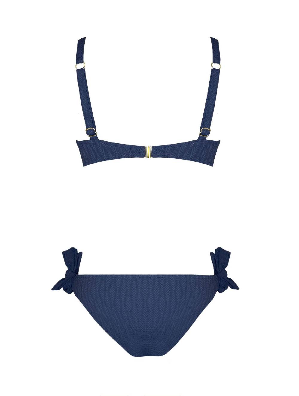 Olivia Gold Reggiseno a balconcino + Slip annodato 2025