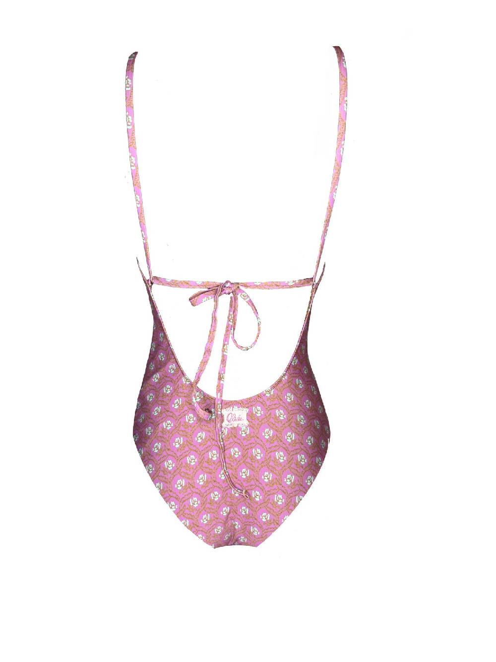 Olivia Gold Intero con scollatura e accessorio centrale Pezzi Unici