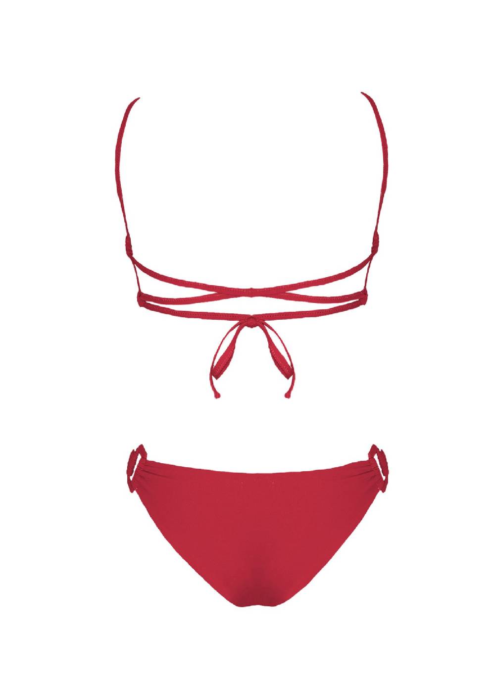 Olivia Gold Intero con accessori sui fianchi Presa