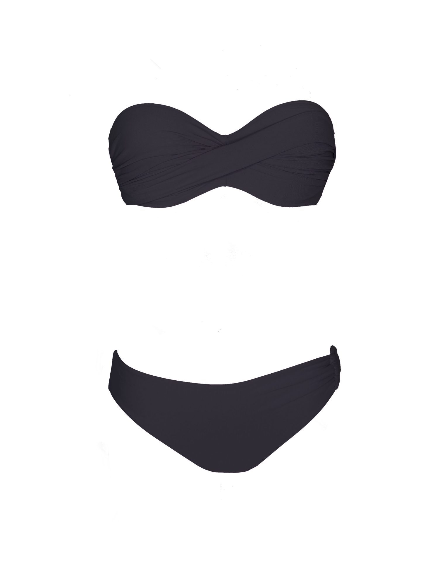 Olivia Gold Reggiseno a fascia + Slip con accessorio Vendita Calda