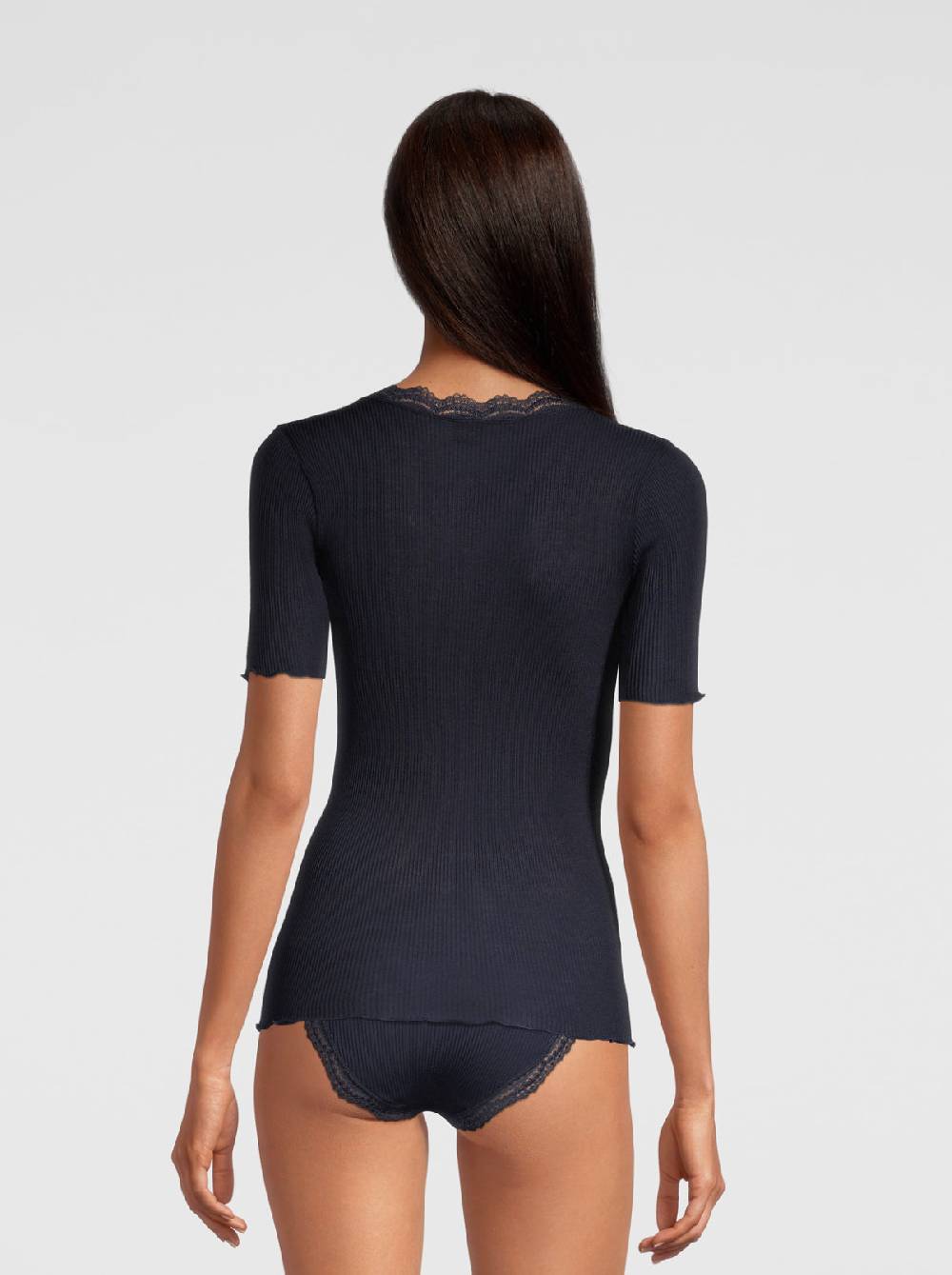 Oscalito T-shirt Filoscozia con Pizzo Leavers 3164 Saldi