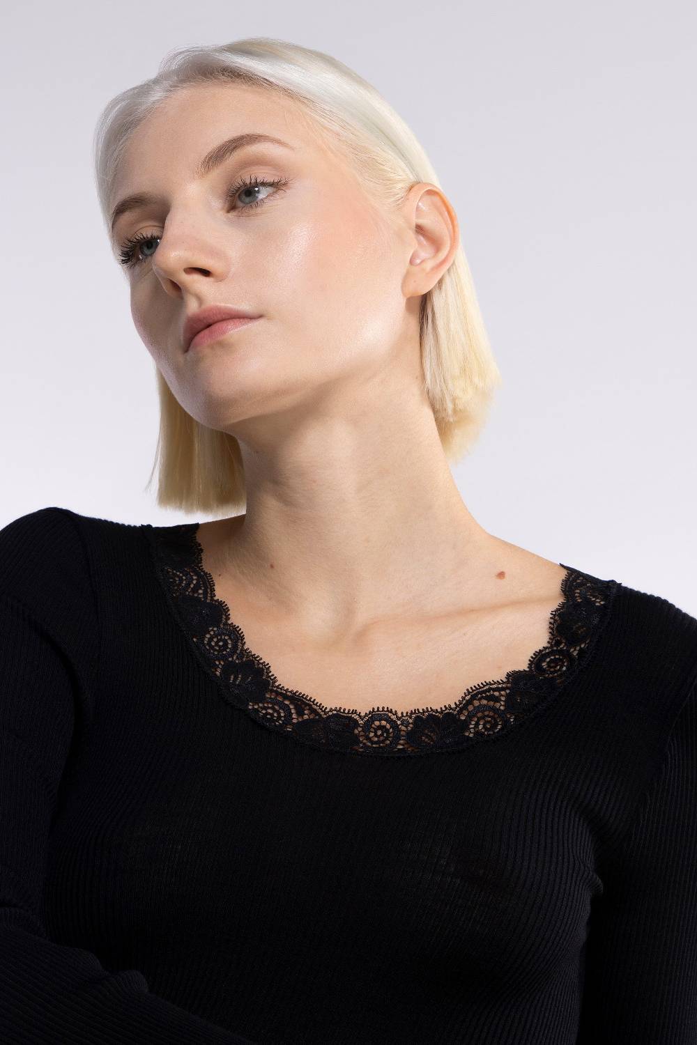 Oscalito Camicia a maniche lunghe in Lana e Seta 3416 Negozi Online
