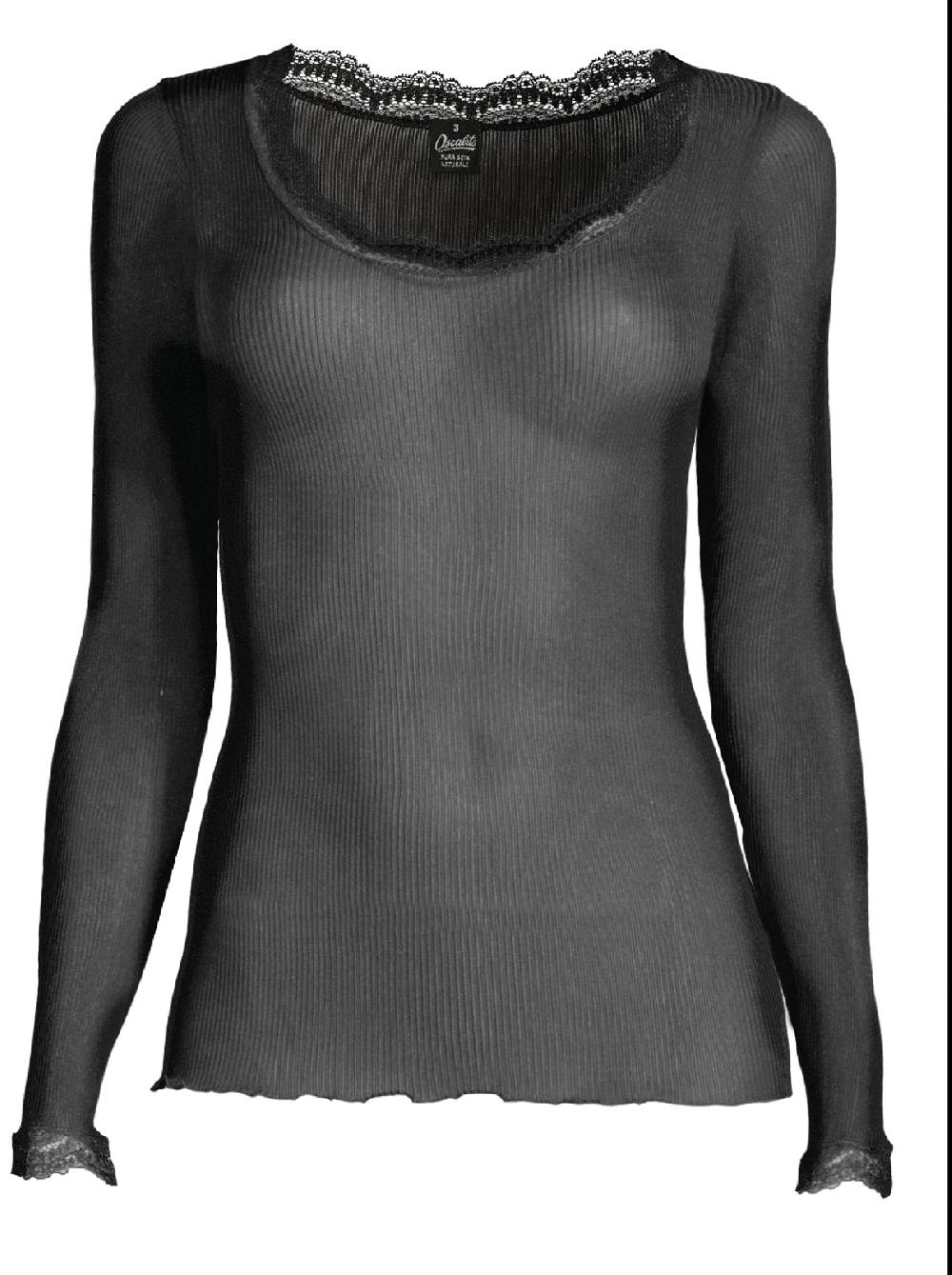 Oscalito Maglia a maniche lunghe Dentelle de Calais® in Seta 9476 Affare Del Giorno