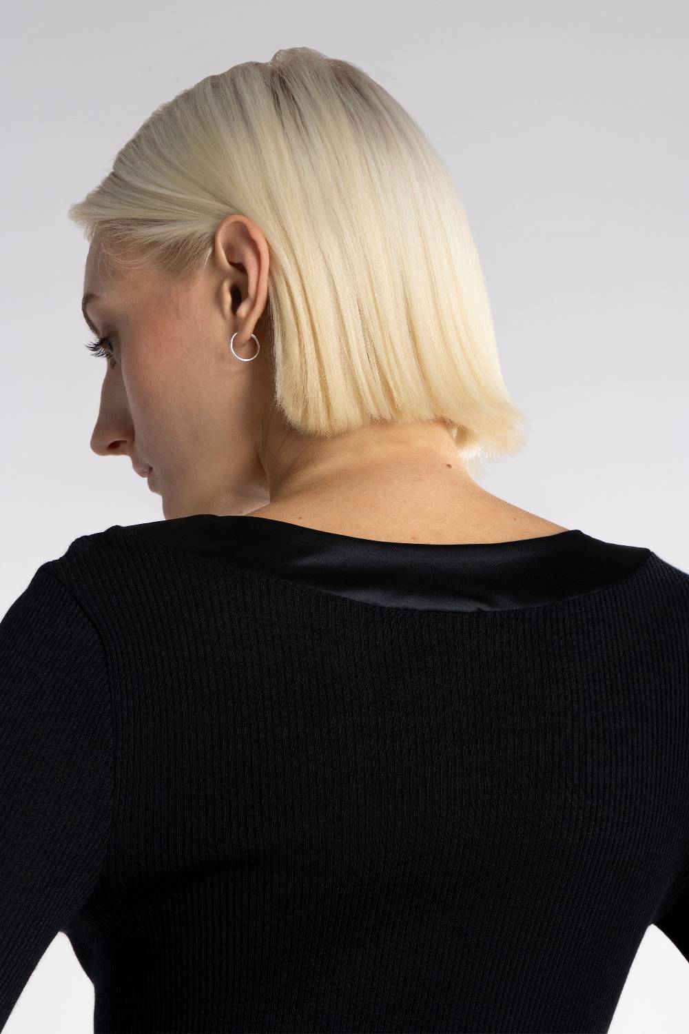 Oscalito Elegante camicia a maniche lunghe con bordi in raso 5304 Online