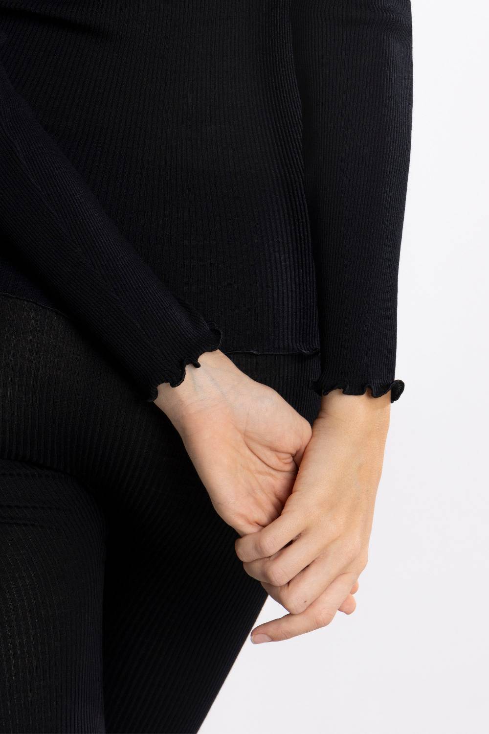 Oscalito Elegante camicia a maniche lunghe con bordi in raso 5304 Online