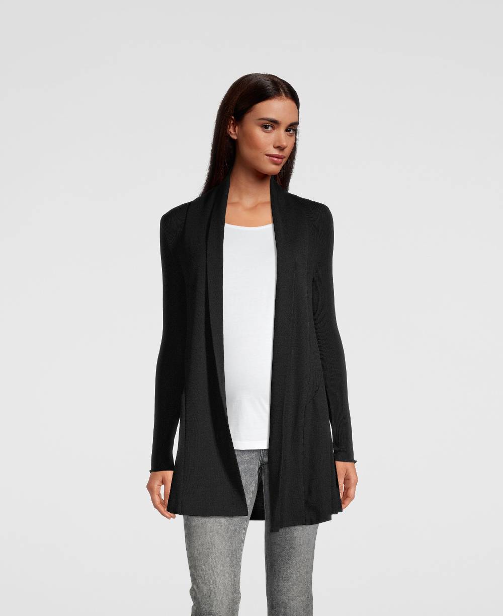 Oscalito Cardigan Lungo in Lana e Seta 3463 Saldi