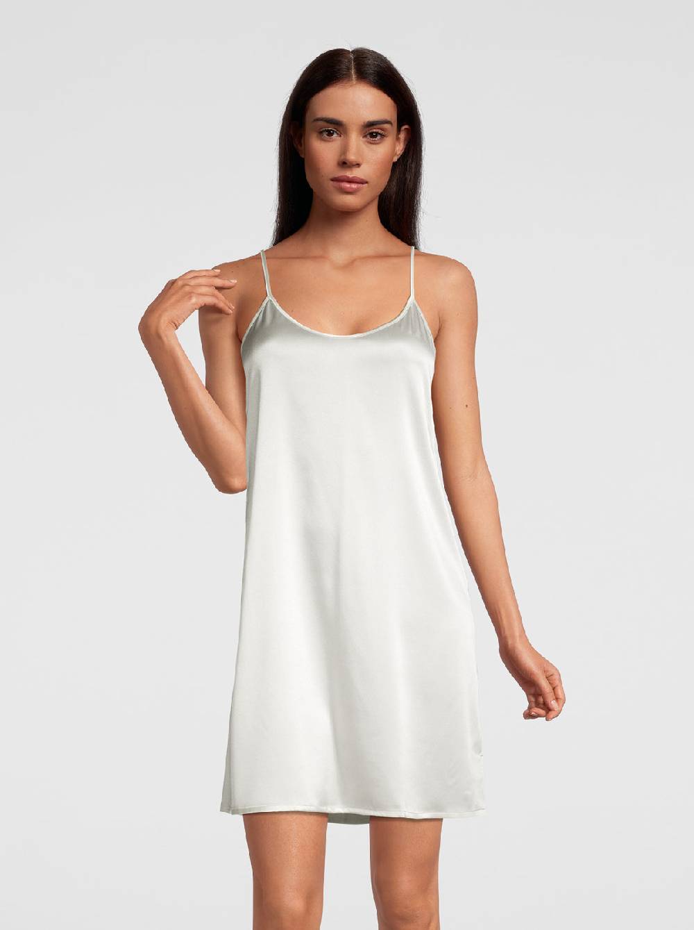 Oscalito Camicia da Notte in Pura Seta Stretch 10304 Pezzi Unici
